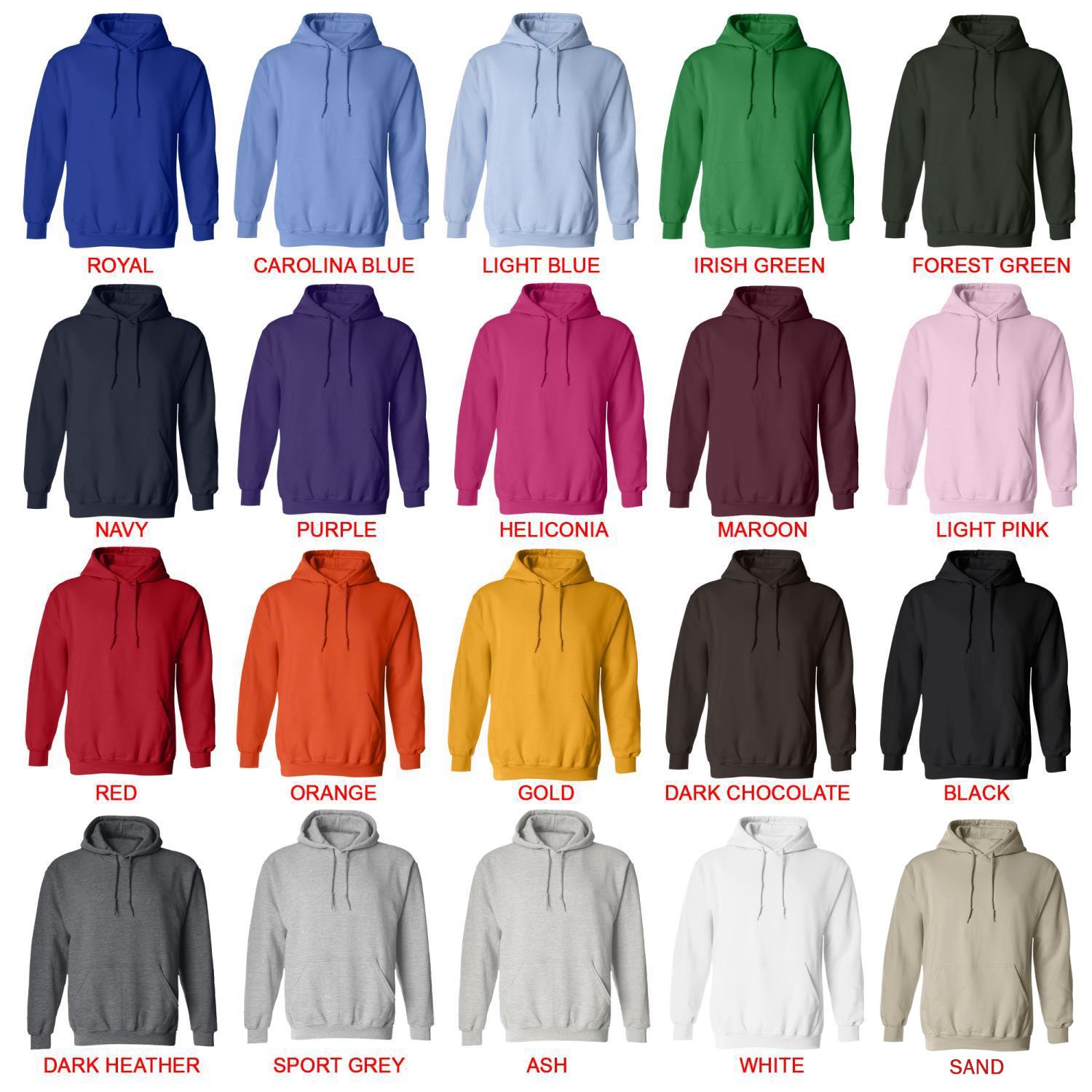 hoodie color chart - Betty Boop Store