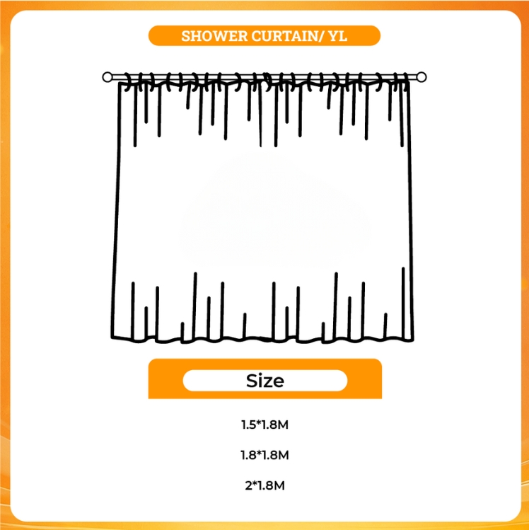 3D shower curtain - Betty Boop Store