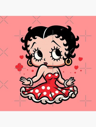 Alternative view of Betty Boop Graphic Tapestry