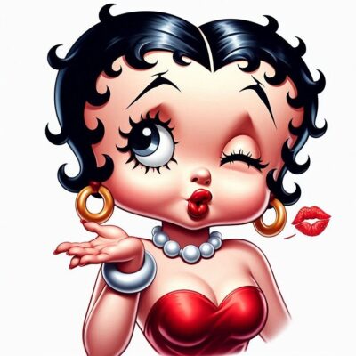 Alternative view of Betty Boop Casual Tote Bag