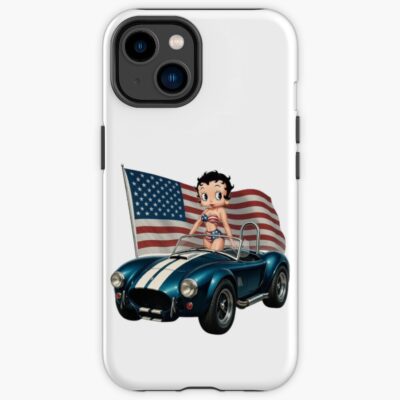 Betty Boop In My Car Iphone Case