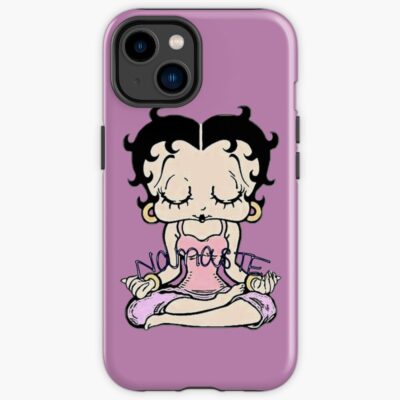 Betty Boop Meditating Namaste Iphone Case