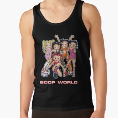 Betty Boop Spice Girls Boop World Spice World Parody Classic Tank Top