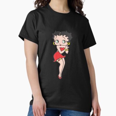 Cartoon Betty Boop T-shirt