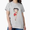 ssrcoclassic teewomens 02heather greyfrontproduct squarex1000 11 - Betty Boop Store