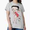 ssrcoclassic teewomens 02heather greyfrontproduct squarex1000 12 - Betty Boop Store