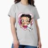 ssrcoclassic teewomens 02heather greyfrontproduct squarex1000 14 - Betty Boop Store