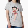 ssrcoclassic teewomens 02heather greyfrontproduct squarex1000 17 - Betty Boop Store