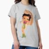 ssrcoclassic teewomens 02heather greyfrontproduct squarex1000 2 - Betty Boop Store