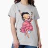 ssrcoclassic teewomens 02heather greyfrontproduct squarex1000 22 - Betty Boop Store