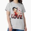 ssrcoclassic teewomens 02heather greyfrontproduct squarex1000 23 - Betty Boop Store