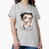 ssrcoclassic teewomens 02heather greyfrontproduct squarex1000 29 - Betty Boop Store