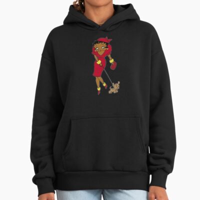 Alternative view of Betty Boop Heavyweight Hoodie