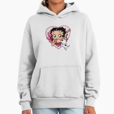 Alternative view of Betty Boop Peace Hoodie