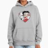 ssrcooversized hoodiewomens 01heather greyfrontsquare productx1000 23 - Betty Boop Store
