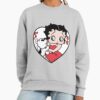 ssrcooversized sweatshirtwomens 01heather greyfrontsquare productx1000 7 - Betty Boop Store