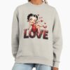 ssrcooversized sweatshirtwomens 01oatmeal heatherfrontsquare productx1000 27 - Betty Boop Store