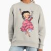 ssrcooversized sweatshirtwomens 01oatmeal heatherfrontsquare productx1000 5 - Betty Boop Store