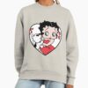 ssrcooversized sweatshirtwomens 01oatmeal heatherfrontsquare productx1000 7 - Betty Boop Store