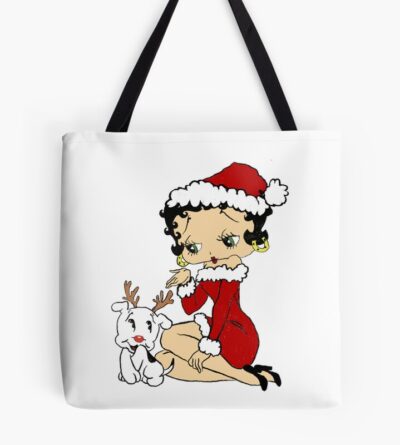 Betty Boop Christmas Tote Bag