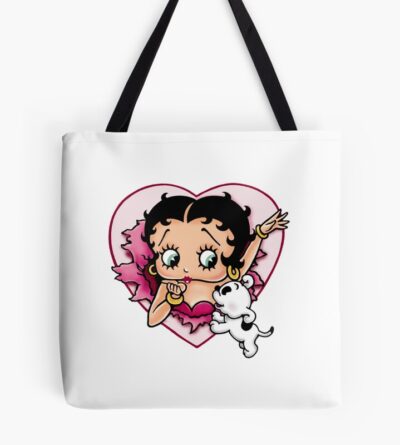 Betty Boop Peace My Dog Tote Bag