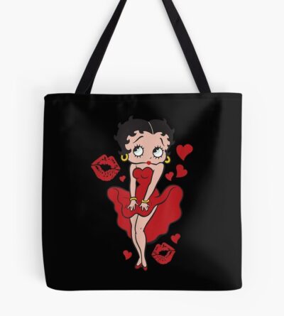 Betty Boop Red Tote Bag