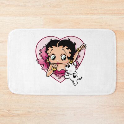 Betty Boop Peace My Dog Bath Mat