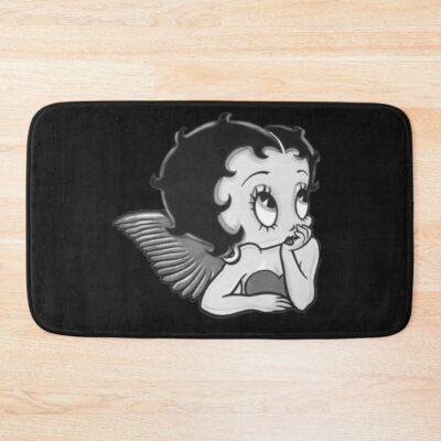 Bandw Betty Boop Bath Mat