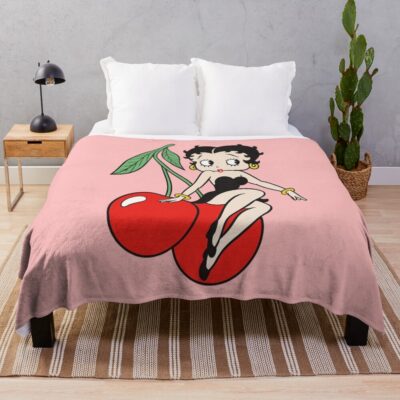 Betty Boop Throw Blanket