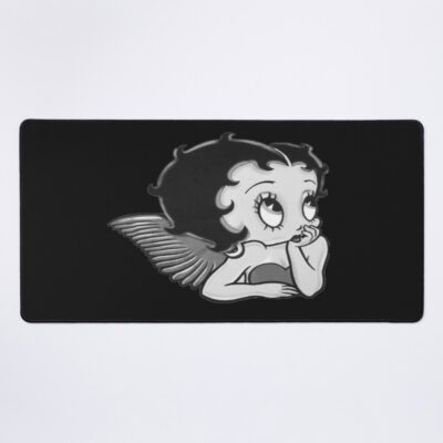 Bandw Betty Boop Mouse Pad