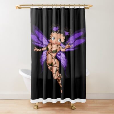 Fairy Betty Boop Shower Curtain