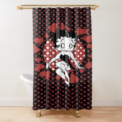 Betty Boop Collage 8 Shower Curtain