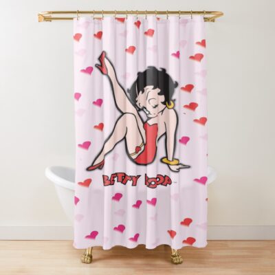 Boop Betty Love Shower Curtain