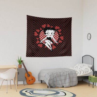 Betty Boop Collage 8 Tapestry