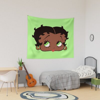 Black Betty Boop Tapestry