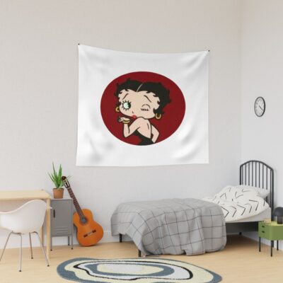Betty Boop Vintage Boop Betty 3000 Tapestry