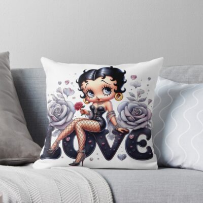 Betty Boop Throw Pillow