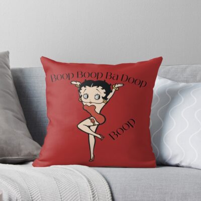 Betty Boop Boop Ba Doop Throw Pillow