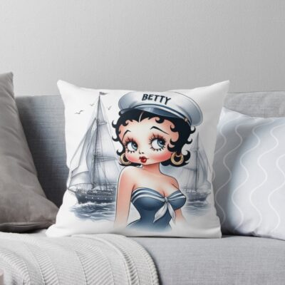 Betty Boop Throw Pillow