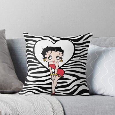 Betty Boop Throw Pillow